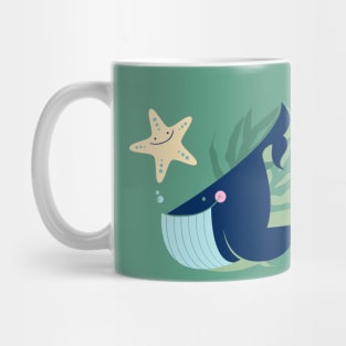 Whale & Starfish No.2 Mug